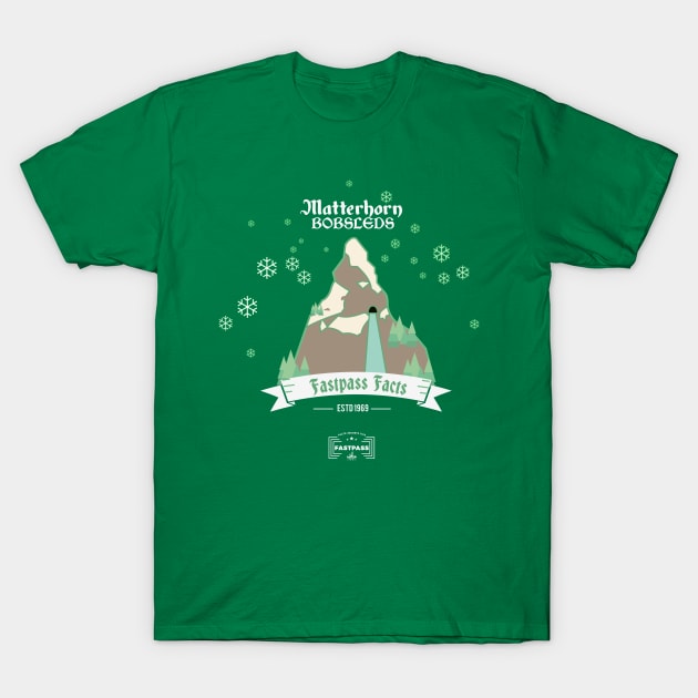 Matterhorn T-Shirt by fastpassfacts